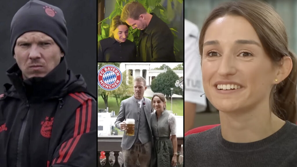 Julian Nagelsmann a Lena Wurzenbergerová