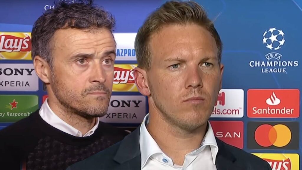 Luis Enrique a Julian Nagelsmann