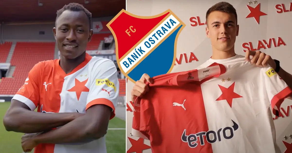 Ebrima Singhateh a Filip Horský