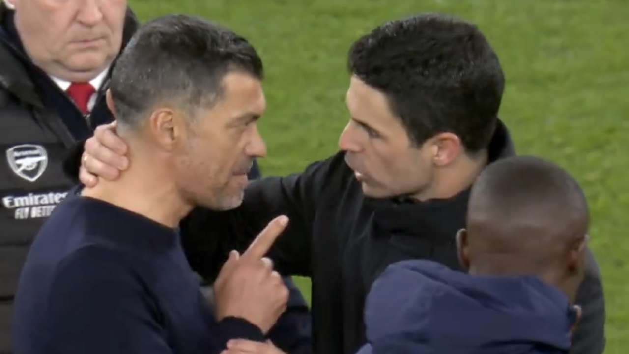 Sergio Conceicao a Mikel Arteta