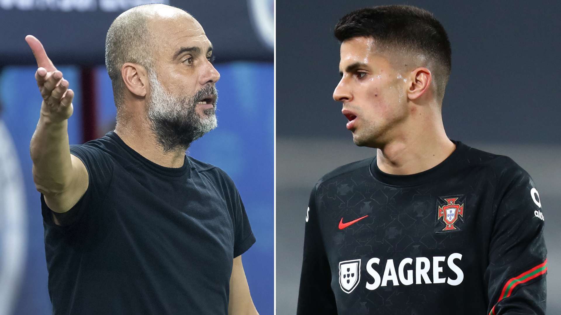 Pep Guardiola a Joao Cancelo