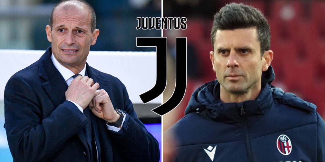 Massimiliano Allegri a Thiago Motta