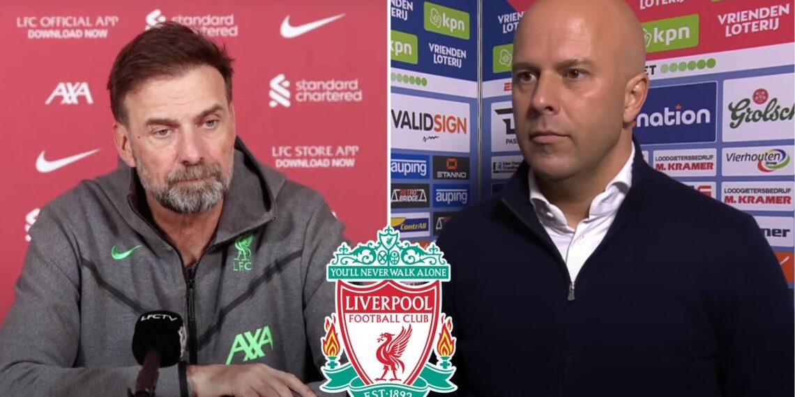 Jürgen Klopp a Arne Slot