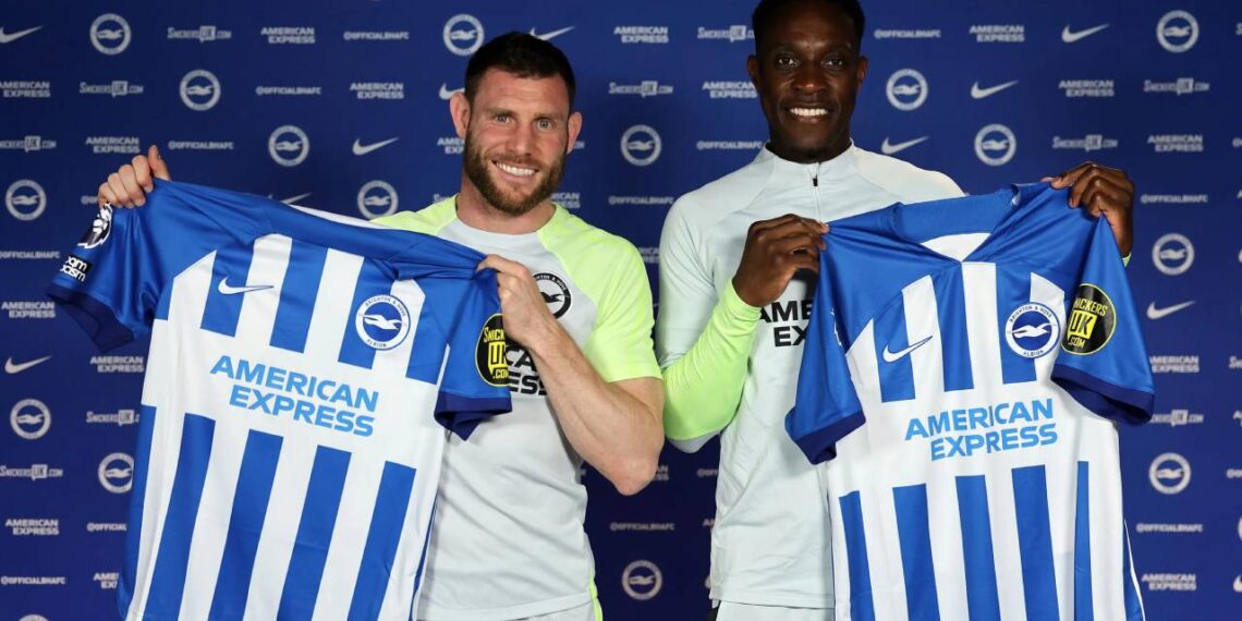 James Milner a Danny Welbeck
