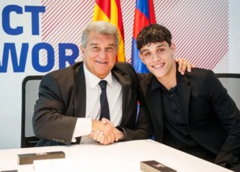 Joan Laporta a Héctor Fort