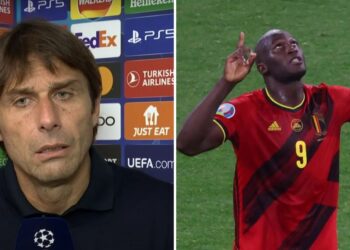 Antonio Conte a Romelu Lukaku