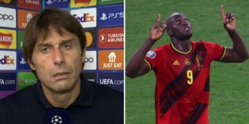 Antonio Conte a Romelu Lukaku