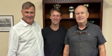 Emil Kristek (vlevo), František Straka a Dalibor Jirka