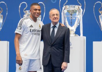 Kylian Mbappé a Florentino Pérez