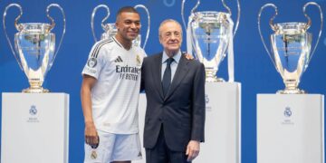 Kylian Mbappé a Florentino Pérez
