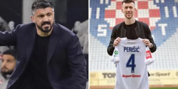 Gennaro Gattuso a Ivan Perišič