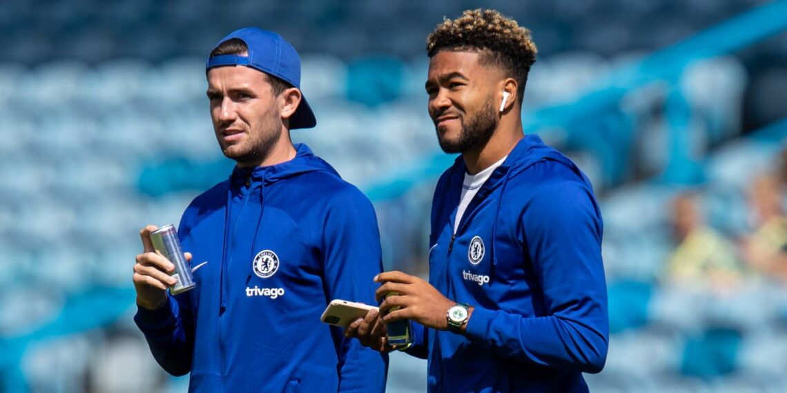 Ben Chilwell a Reece James