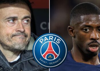 Luis Enrique a Ousmane Dembélé
