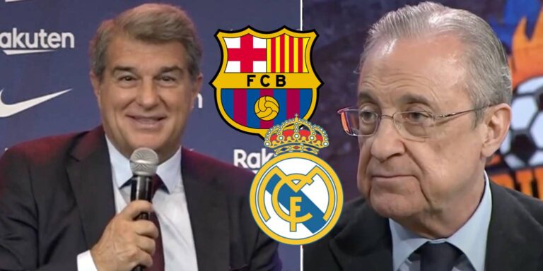 Joan Laporta a Florentino Pérez
