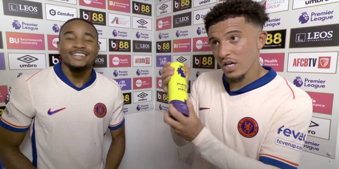 Christopher Nkunku a Jadon Sancho