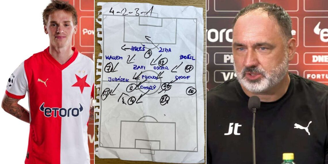 Conrad Wallem a Jindřich Trpišovský