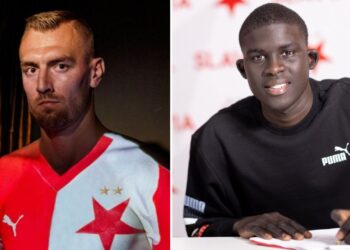 Tomáš Chorý a El Hadji Malick Diouf