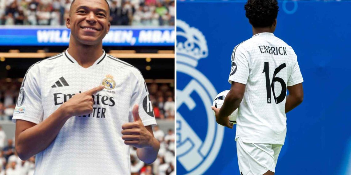 Kylian Mbappé a Endrick