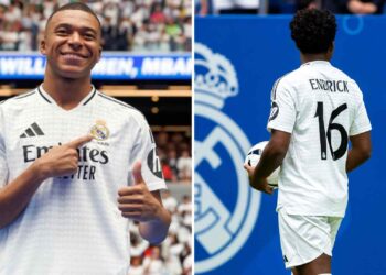 Kylian Mbappé a Endrick