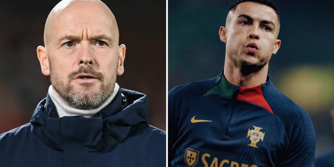 Erik ten Hag, Cristiano Ronaldo