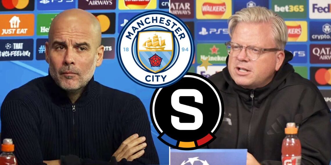Pep Guardiola a Lars Friis