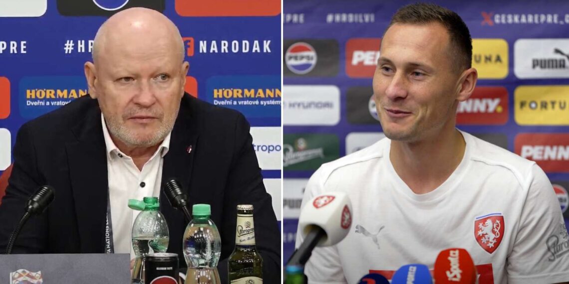 Ivan Hašek a Jan Bořil