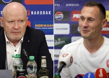 Ivan Hašek a Jan Bořil