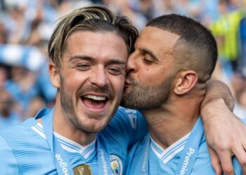 Jack Grealish a Kyle Walker