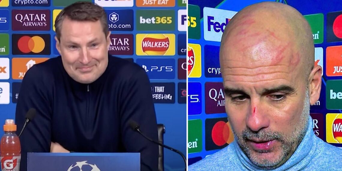 Brian Priske a Pep Guardiola