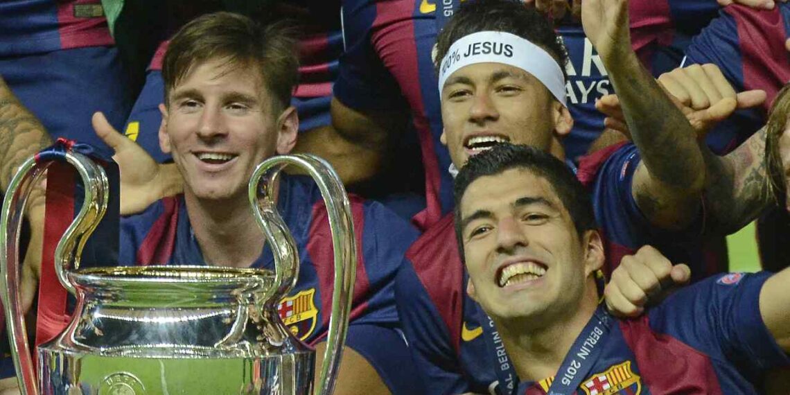 Lionel Messi, Neymar Jr., Luis Suárez