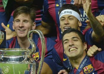 Lionel Messi, Neymar Jr., Luis Suárez