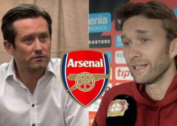 Tomáš Rosický a Simon Rolfes