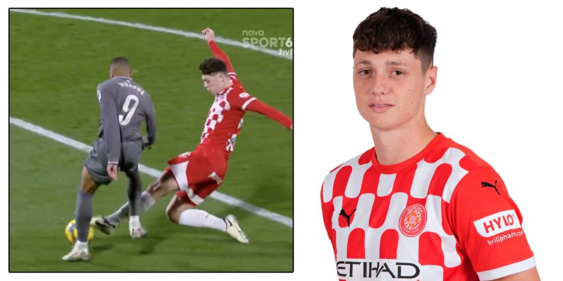 Ladislav Krejčí v souboji s Kylianem Mbappém