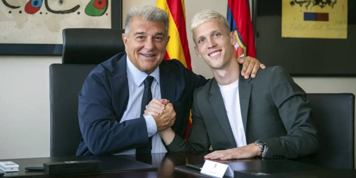 Joan Laporta a Dani Olmo