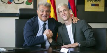 Joan Laporta a Dani Olmo
