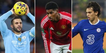 Walker, Rashford, Felix