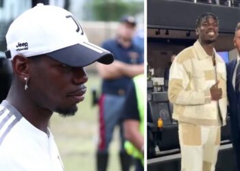 Paul Pogba a David Beckham