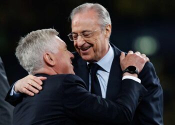 Carlo Ancelotti a Florentino Pérez