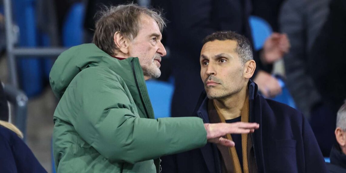 Sir Jim Ratcliffe a Khaldoon Al Mubarak