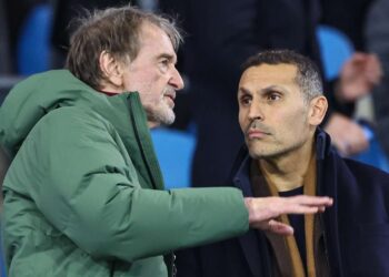 Sir Jim Ratcliffe a Khaldoon Al Mubarak