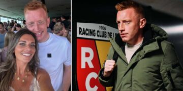 Will Still se svou přítelkyní, moderátorkou Sky Sports Emmou Saunders