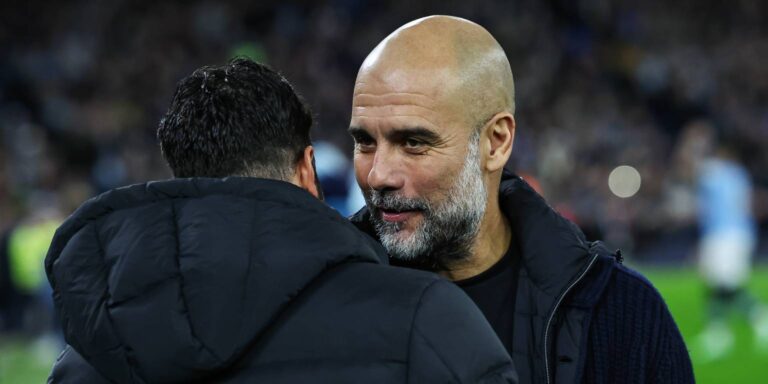 Rúben Amorim a Pep Guardiola