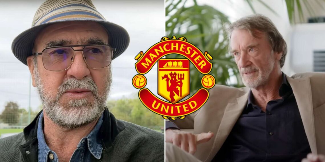 Eric Cantona a Jim Ratcliffe