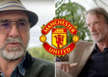 Eric Cantona a Jim Ratcliffe