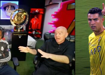 IShowspeed, Gianni Infantino a Cristiano Ronaldo