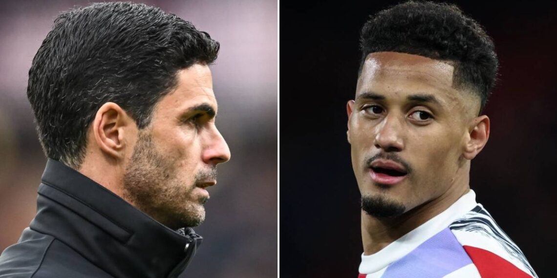 Mikel Arteta, William Saliba