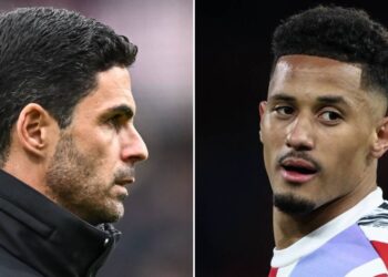 Mikel Arteta, William Saliba