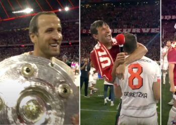 Harry Kane a Thomas Müller