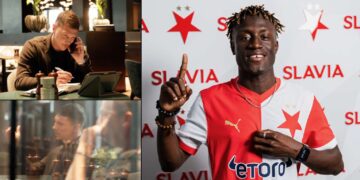 Jiří Bílek a Youssoupha Sanyang