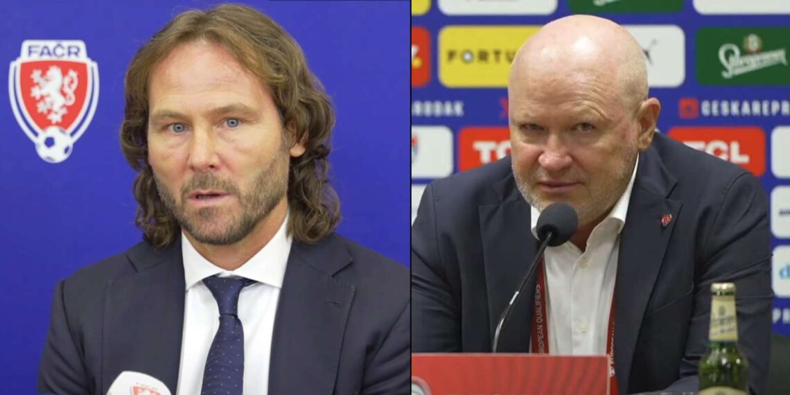 Pavel Nedvěd a Ivan Hašek